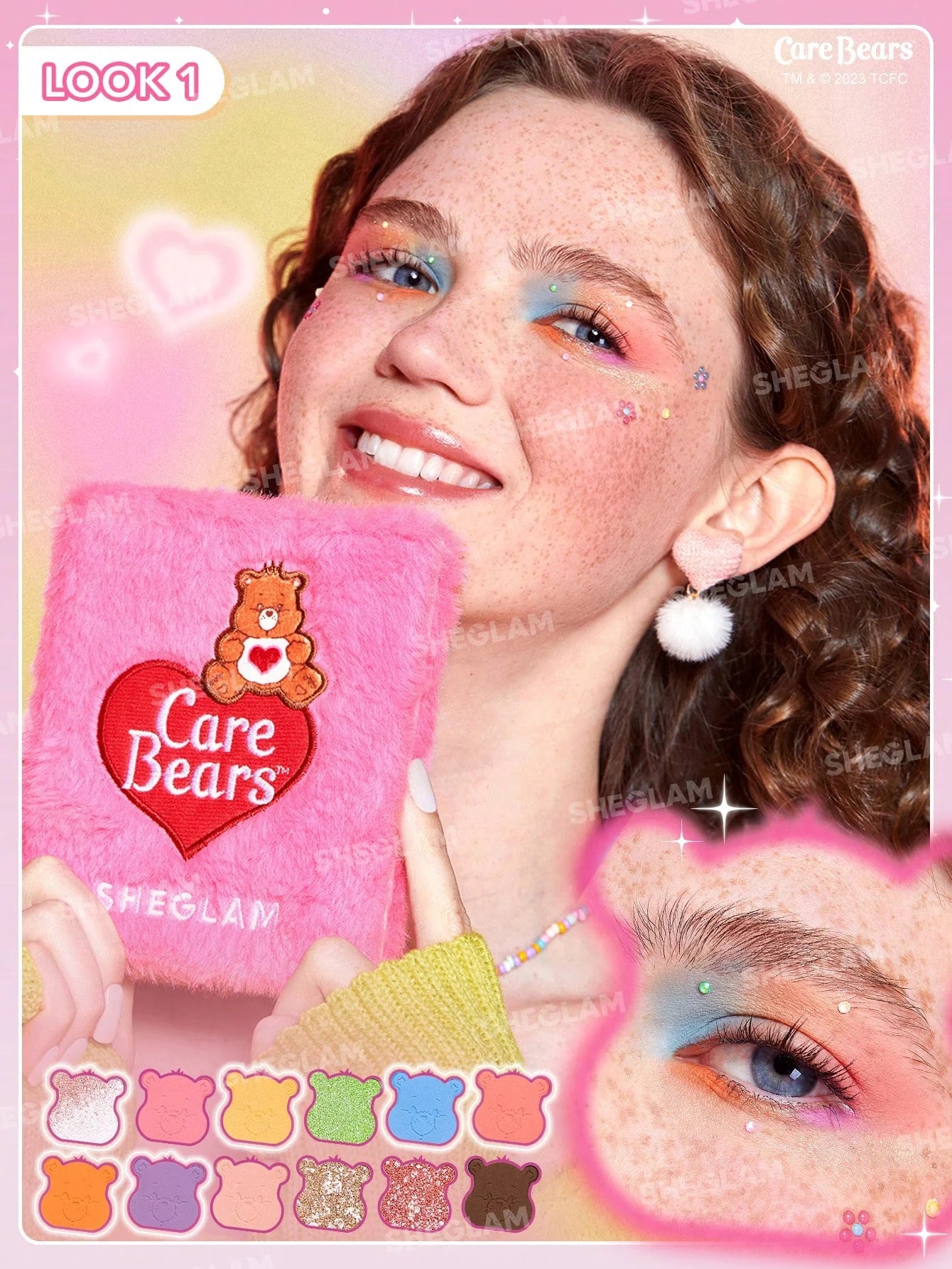 Share Your Care Palette★︎Care Bears x SHEGLAM★︎