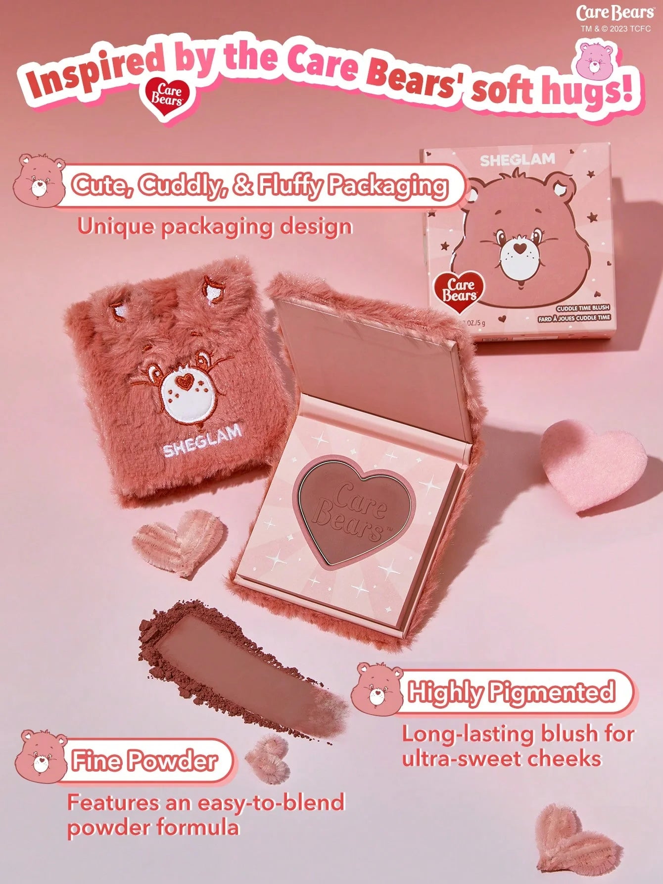 Cuddle Time Blush ★︎Care Bears x SHEGLAM★︎
