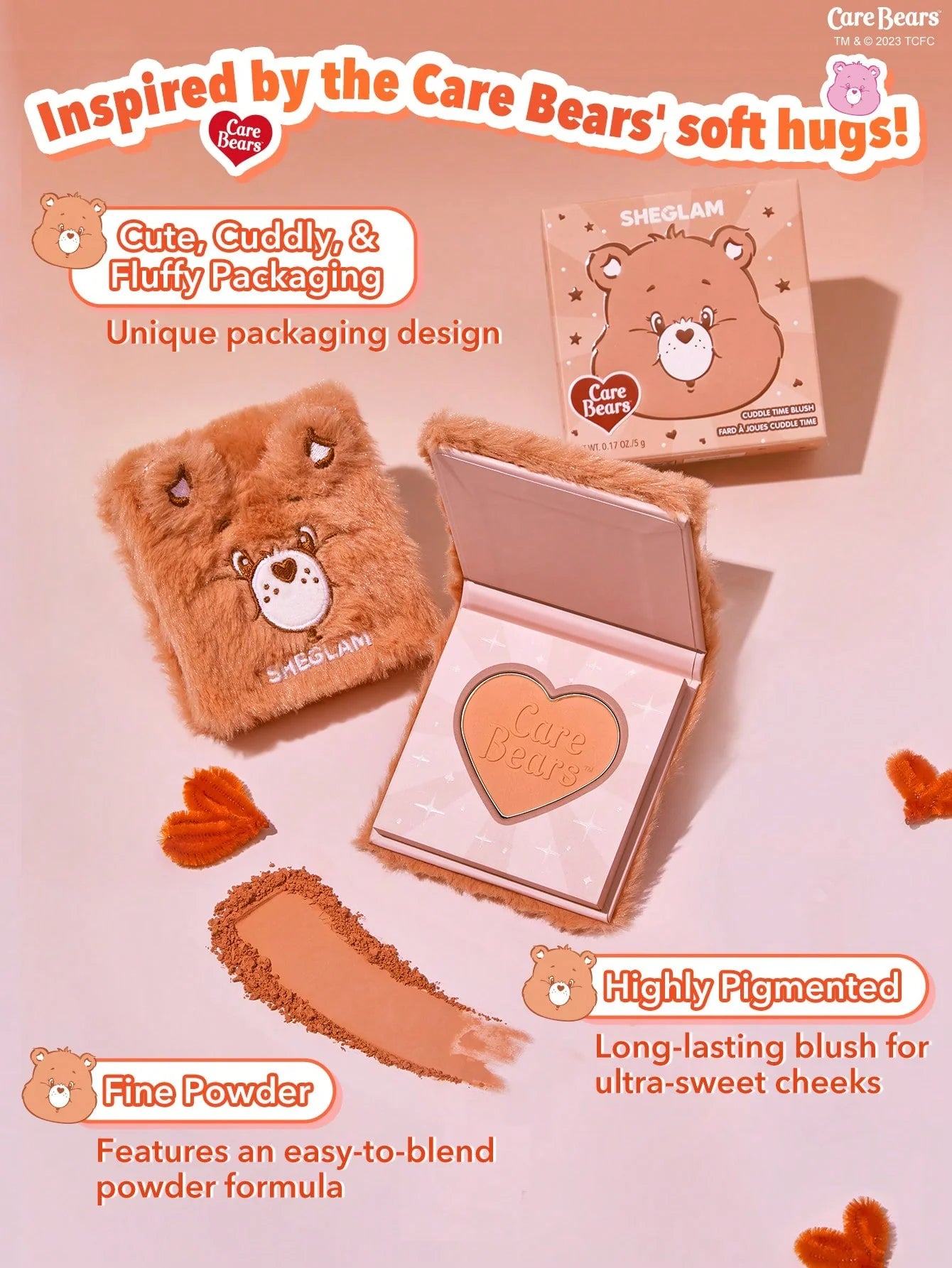 Cuddle Time Blush ★︎Care Bears x SHEGLAM★︎