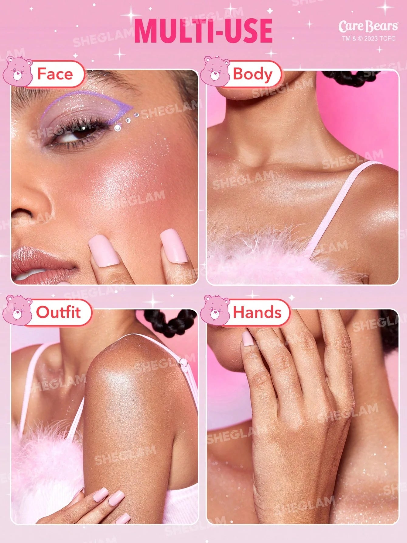 Sparkle 4Ever Highlighting Puff ★︎Care Bears x SHEGLAM★︎