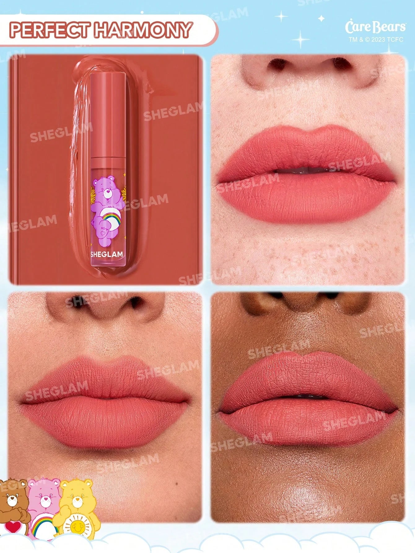 Share A Smile Lip Set ★︎Care Bears x SHEGLAM★︎