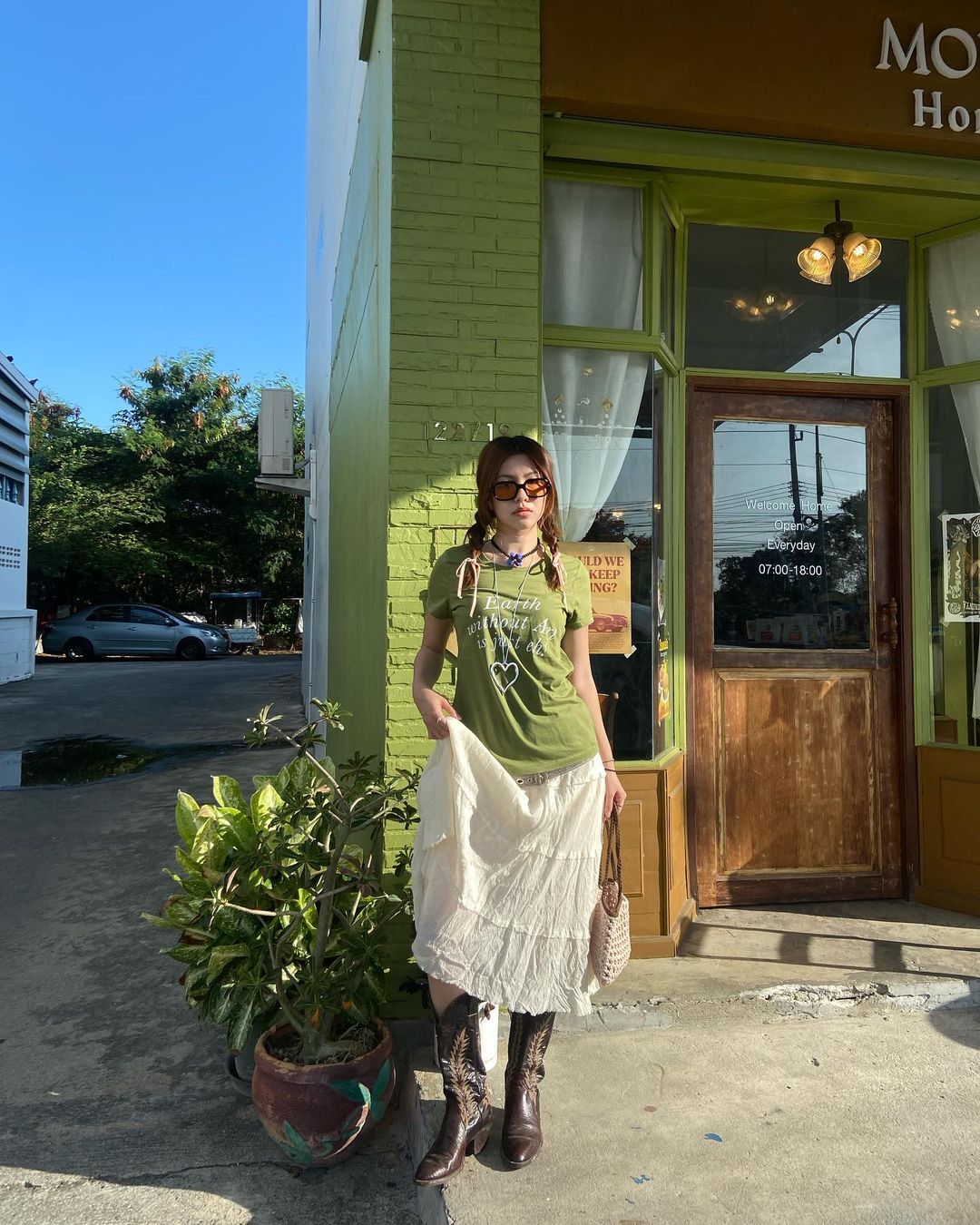 Pleated Skirt