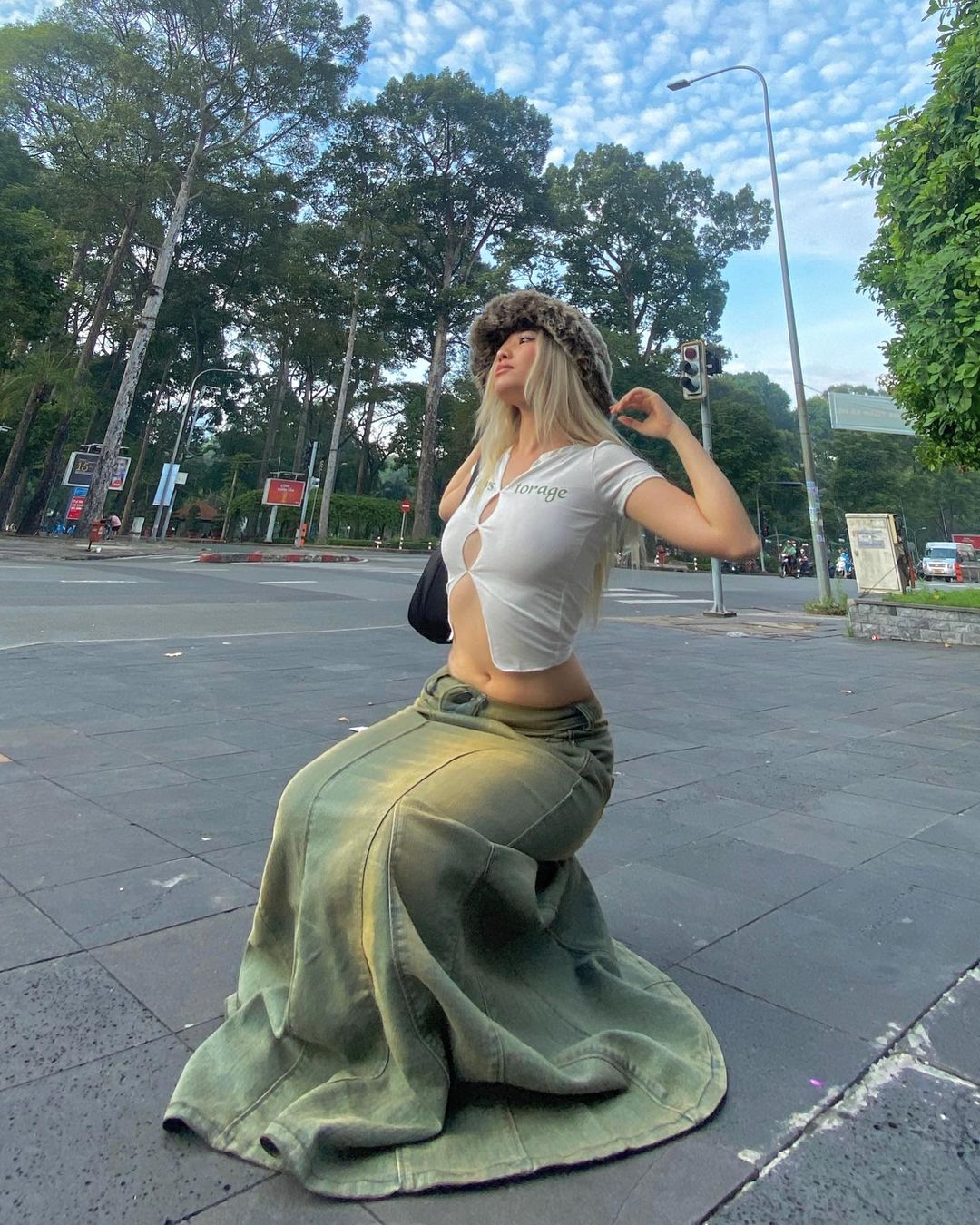 Dirty Denim Skirts