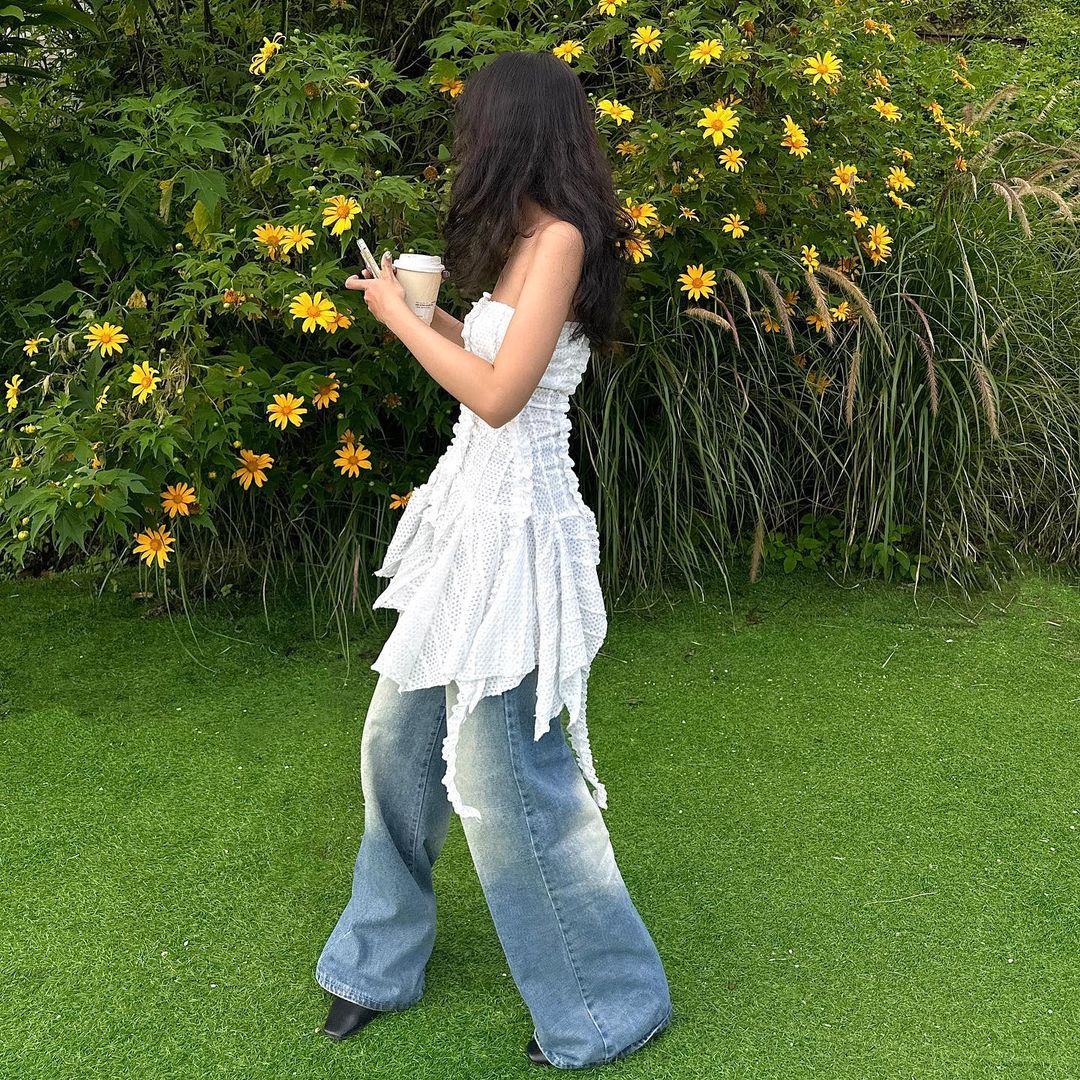 2 WAYs Frosted Fringe