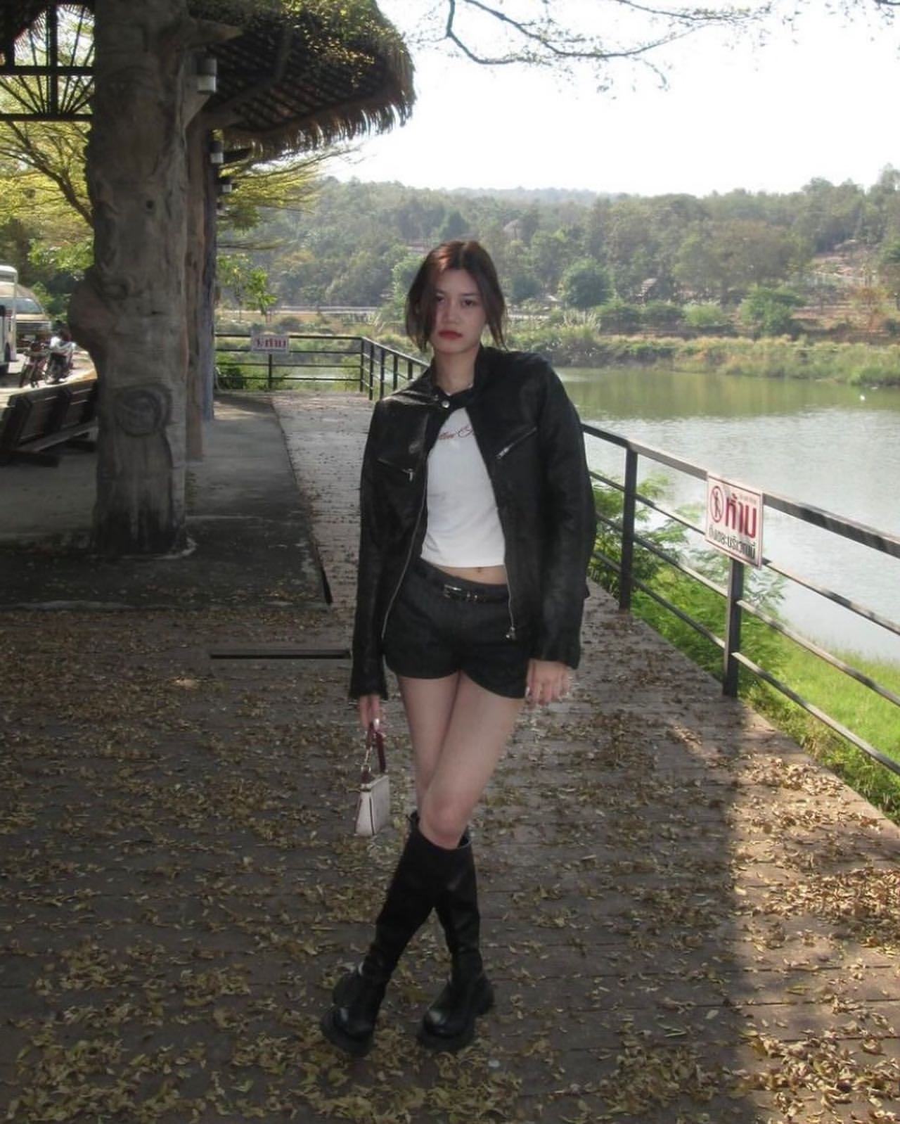 Low Rise Mini Shorts