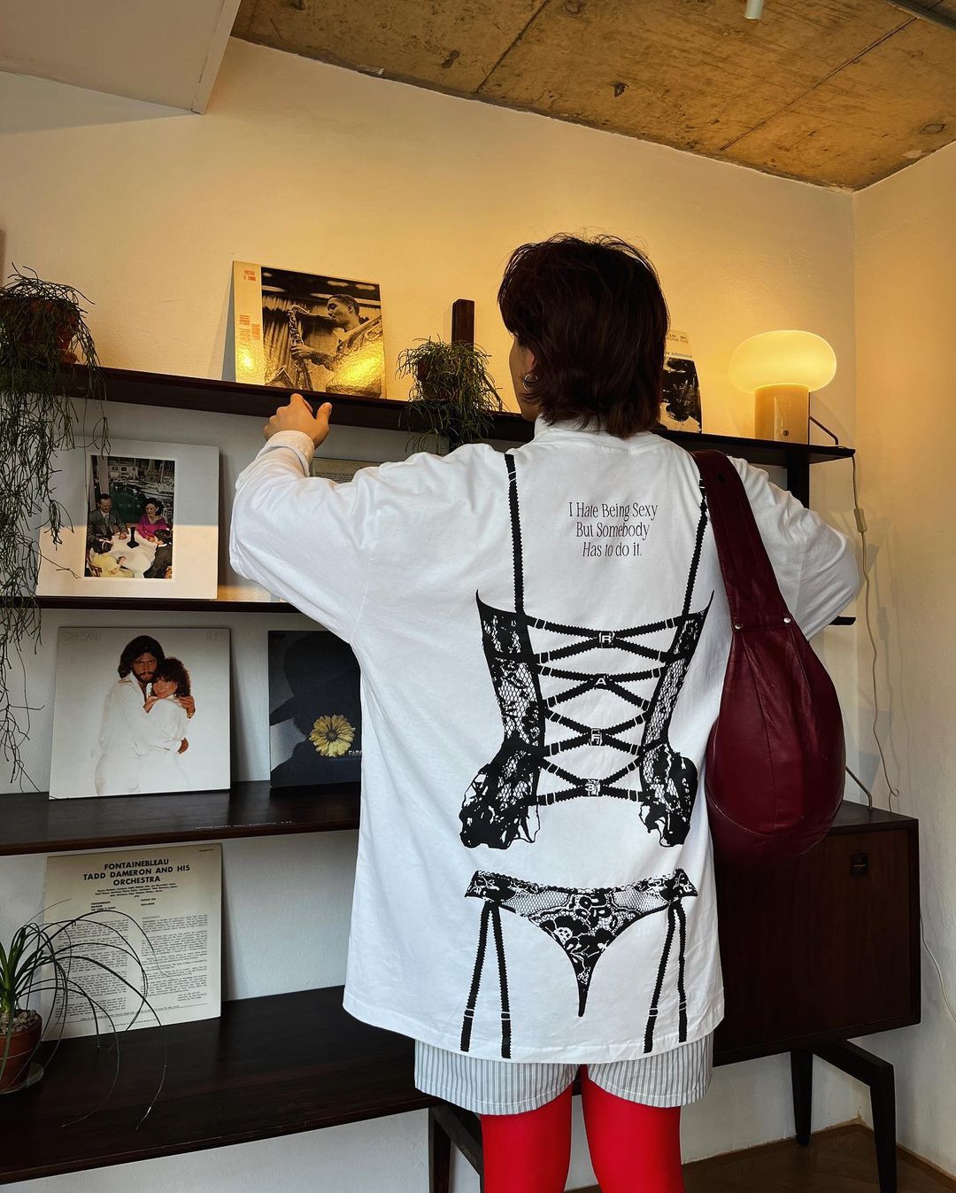Corset Oversized Tee