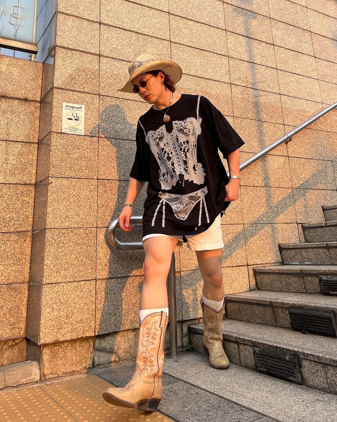 Corset Oversized Tee