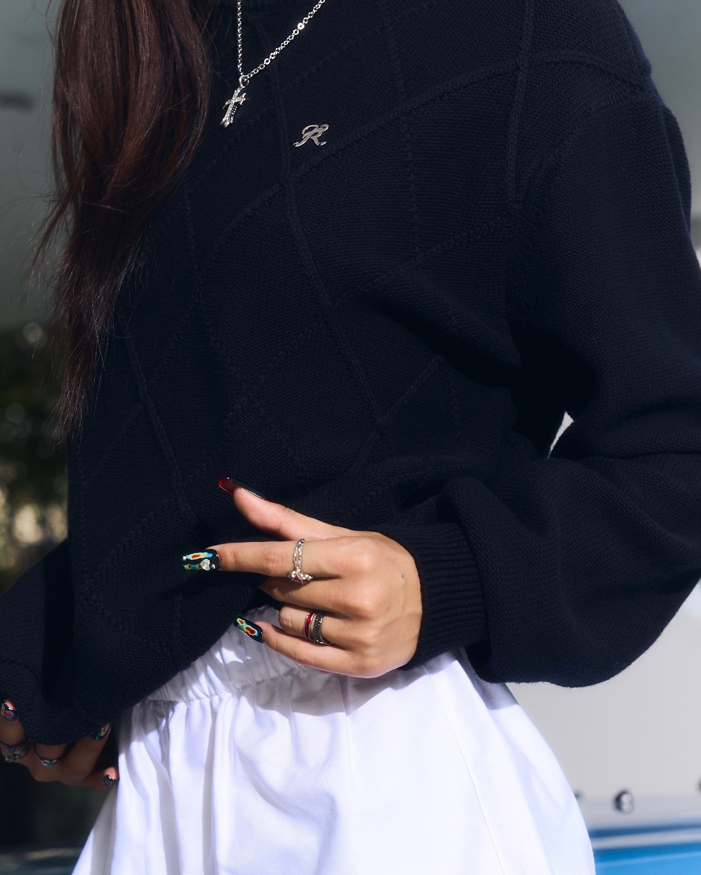 Stone Knitted Sweater