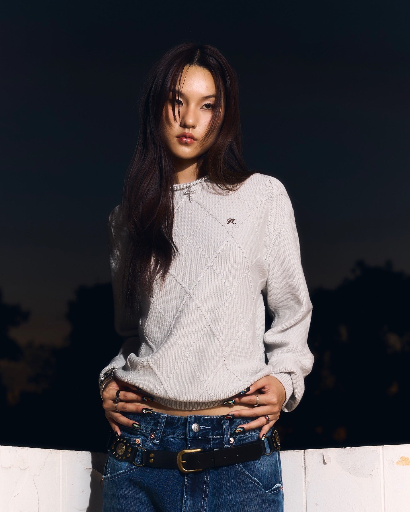 Stone Knitted Sweater