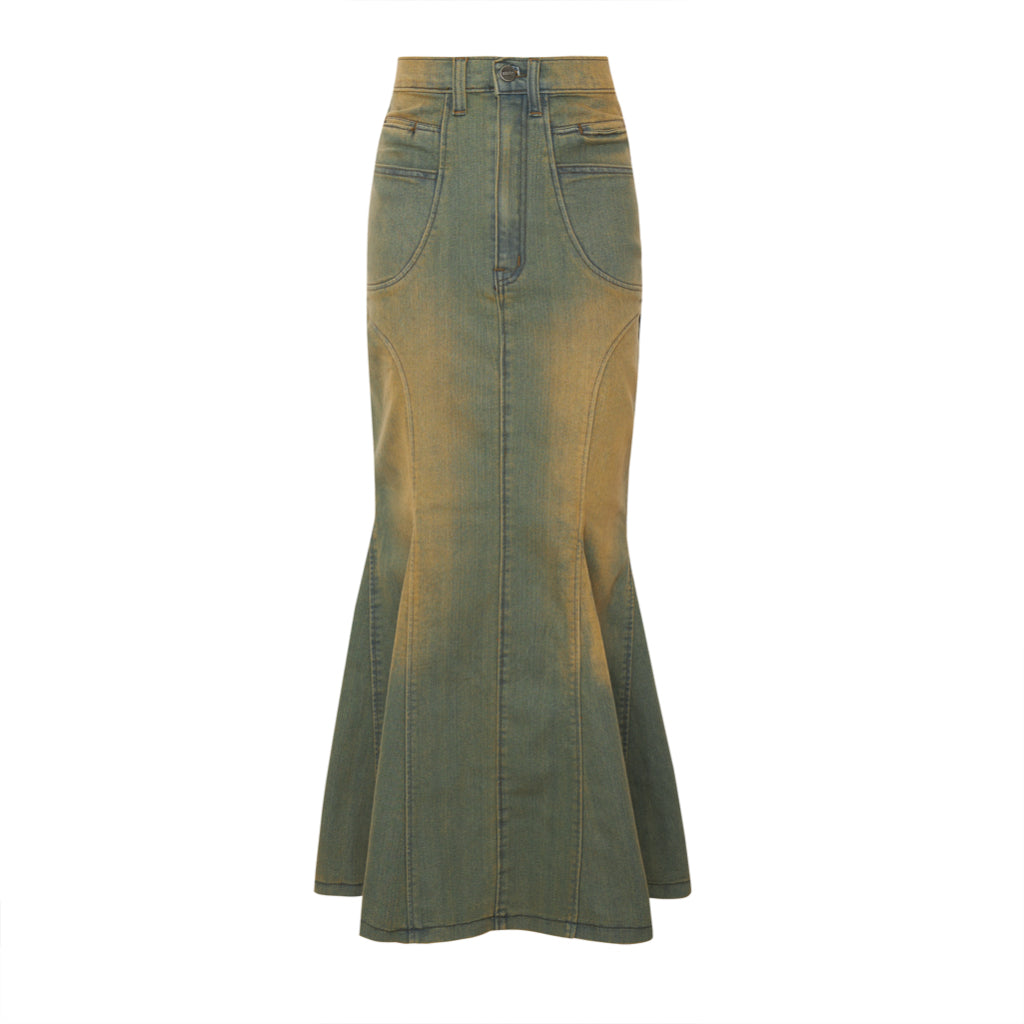 Dirty Denim Skirts