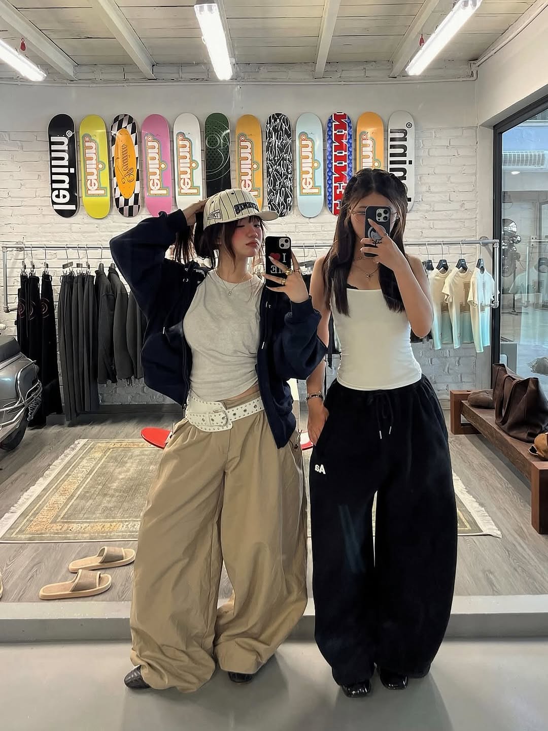 Striped Bubble Pants