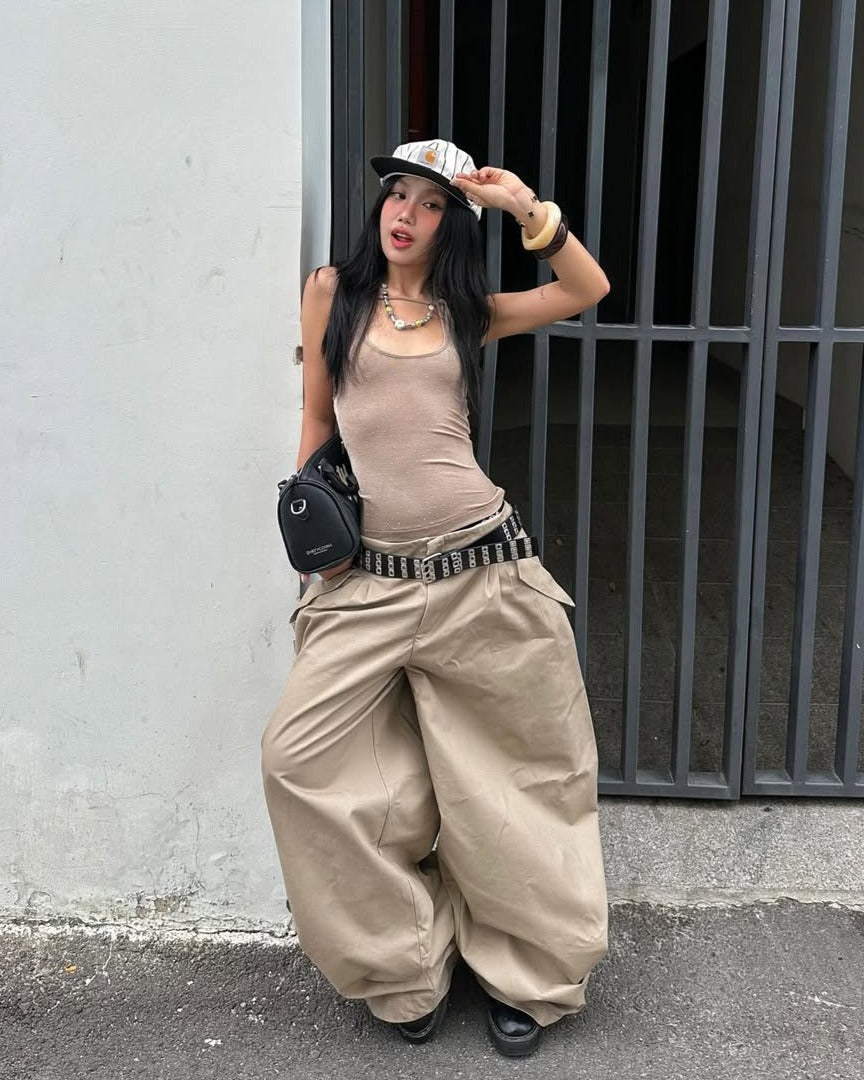 Striped Bubble Pants