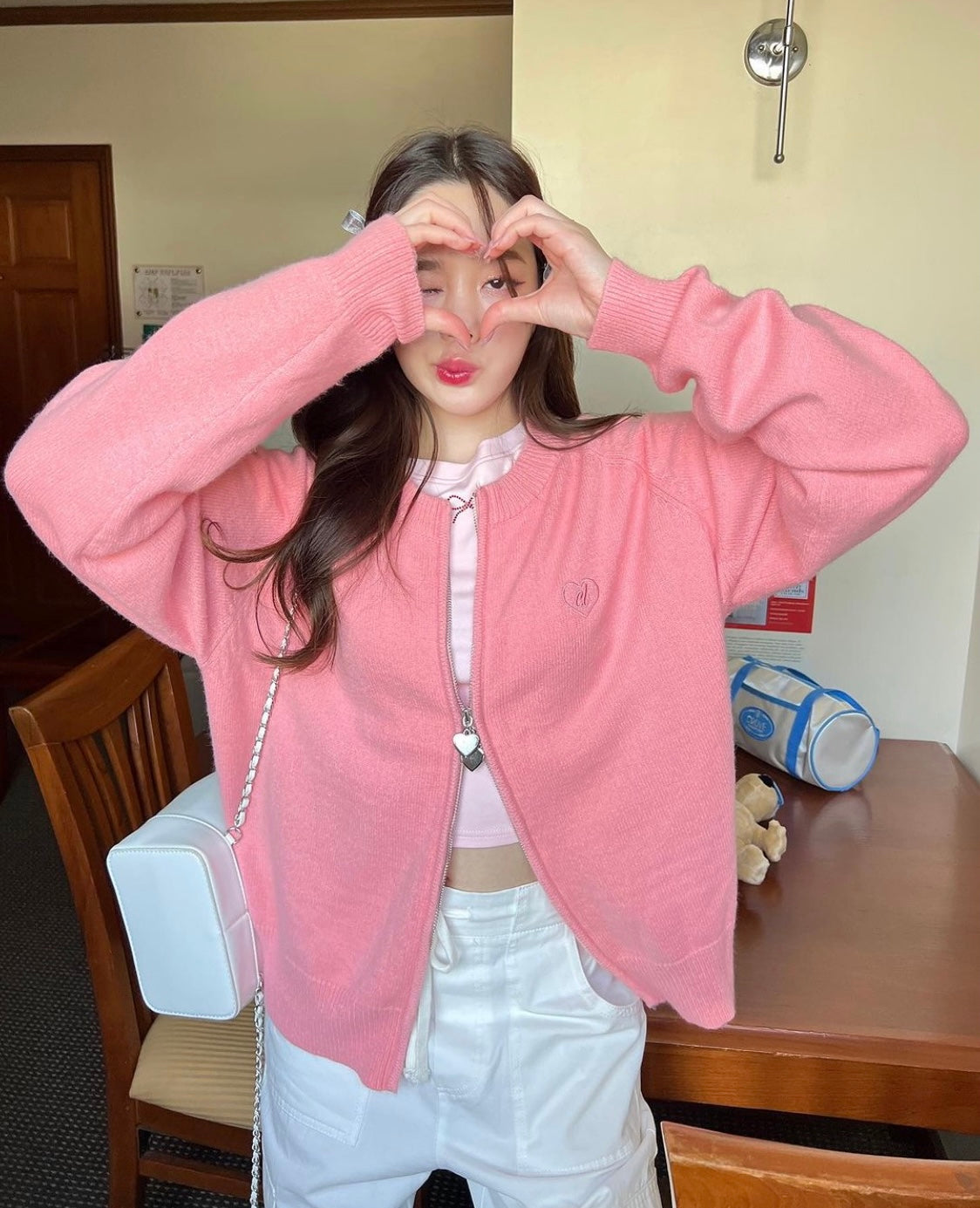Fluffy Cardigan