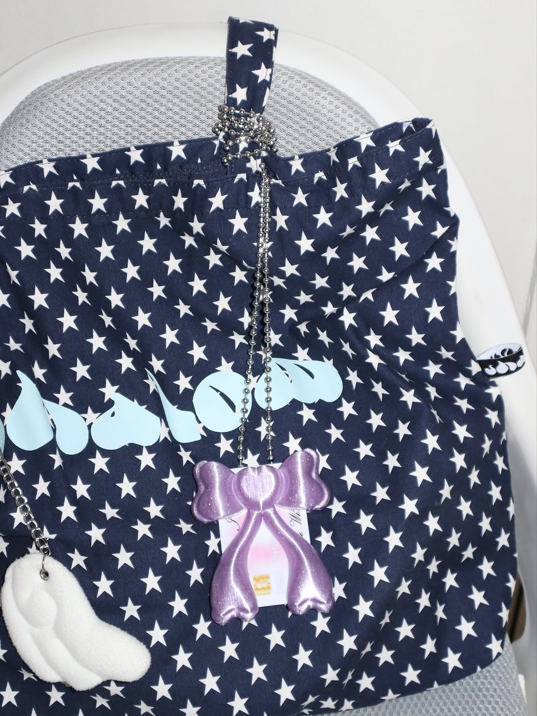 Bow Card Holder - Purple