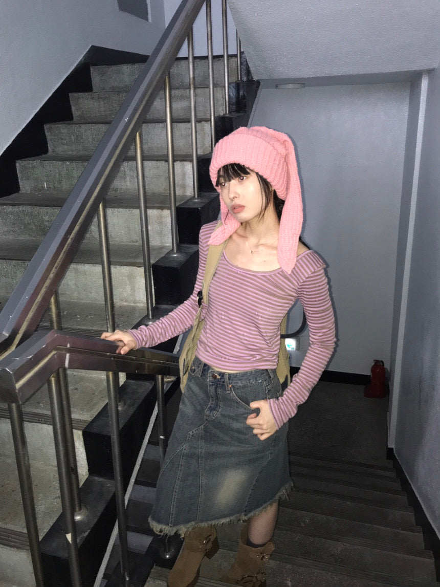 Nostalgic Denim Skirt