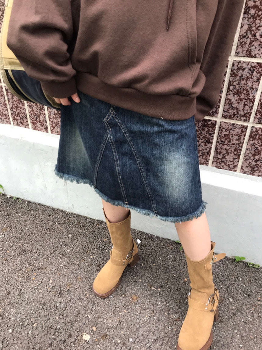 Nostalgic Denim Skirt