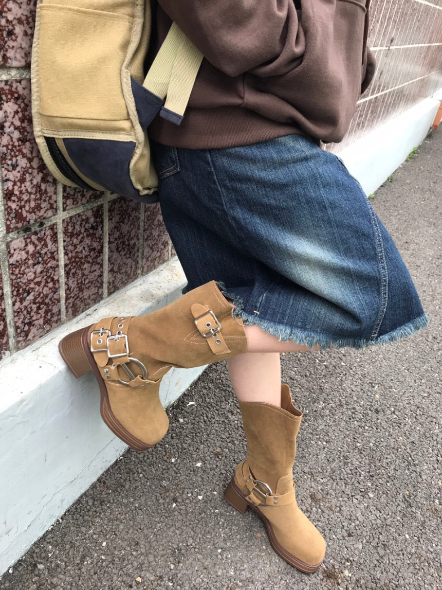 Nostalgic Denim Skirt