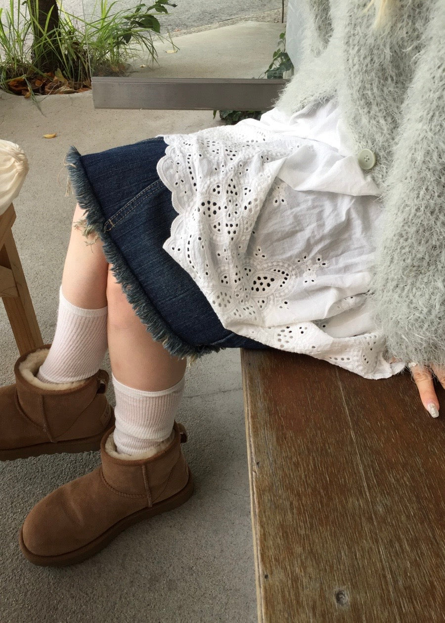 Nostalgic Denim Skirt