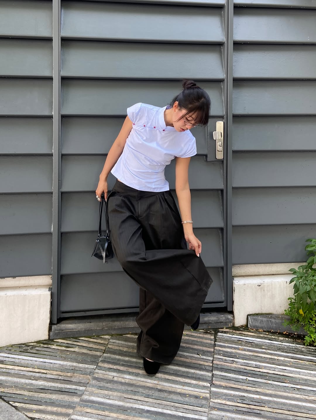 Striped Bubble Pants