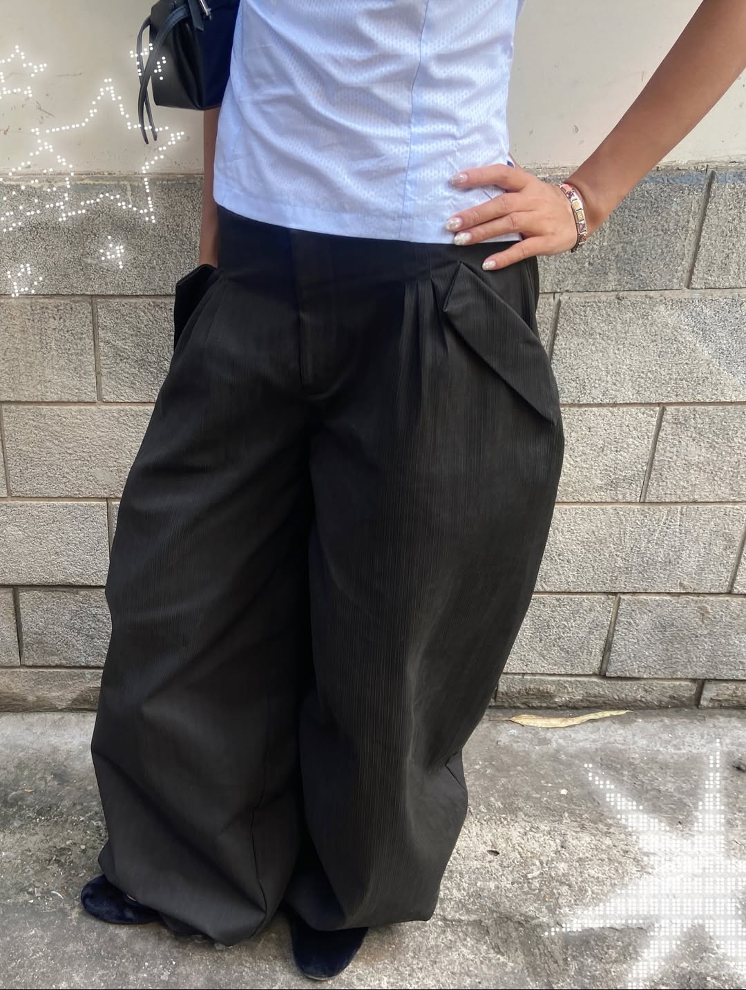 Striped Bubble Pants