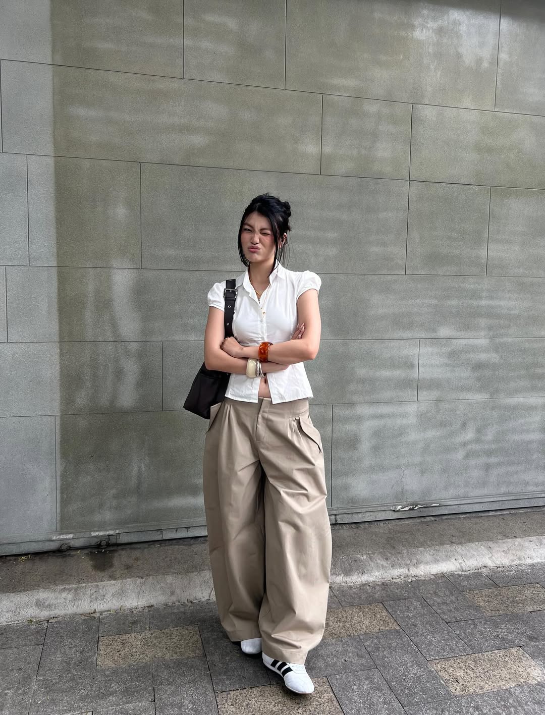 Striped Bubble Pants