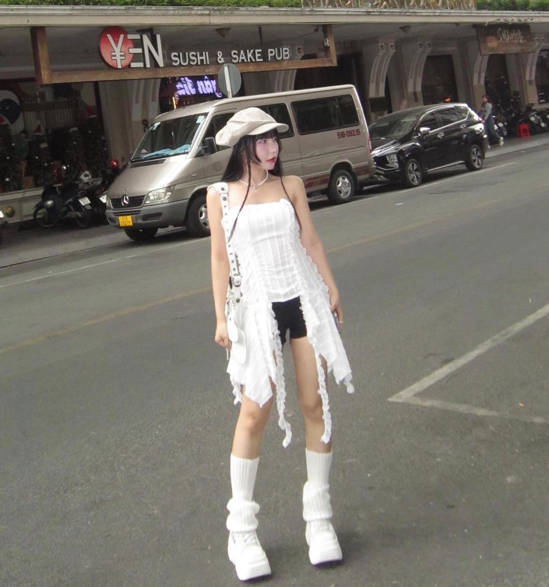 2 WAYs Frosted Fringe