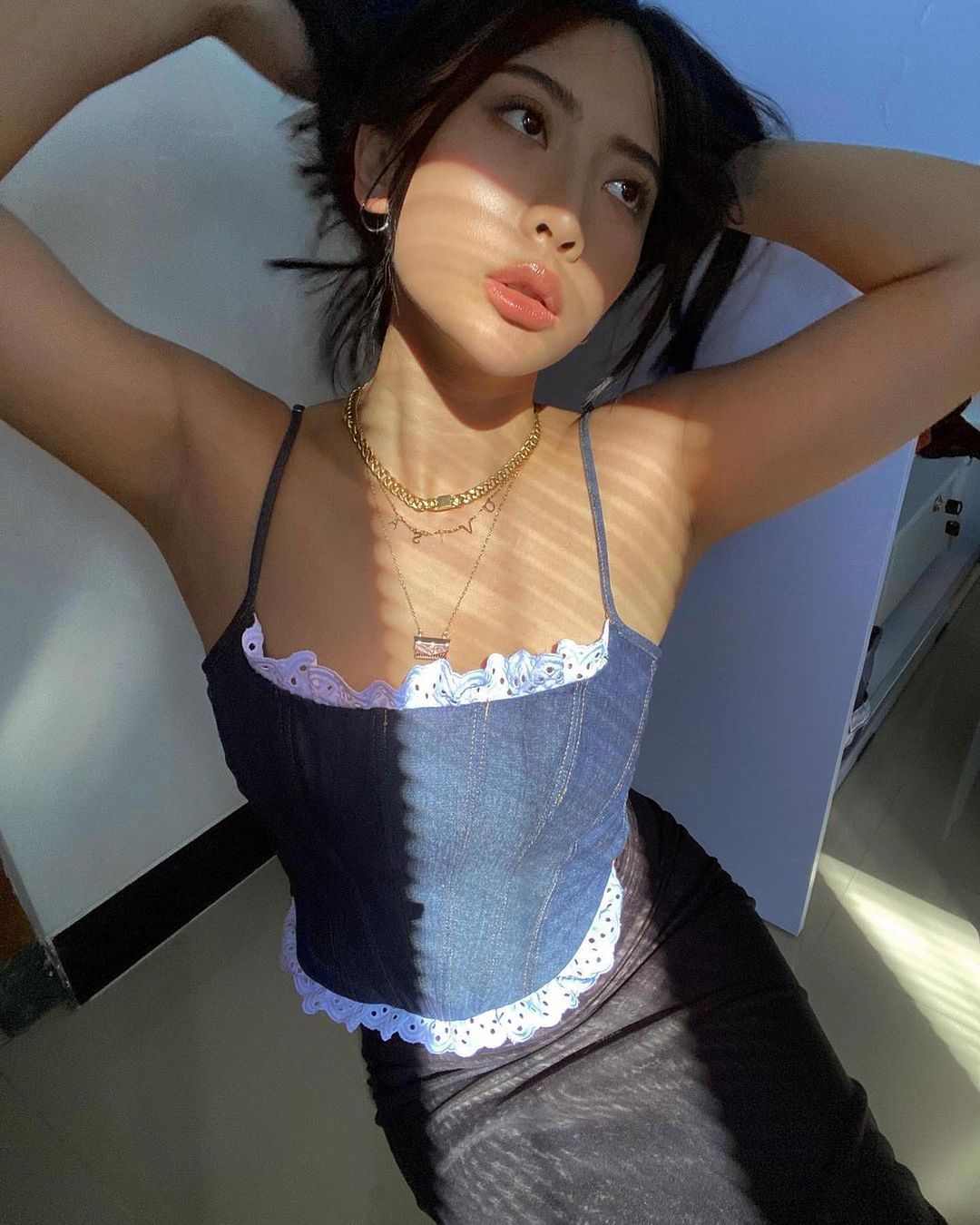 Gaia Denim Corset