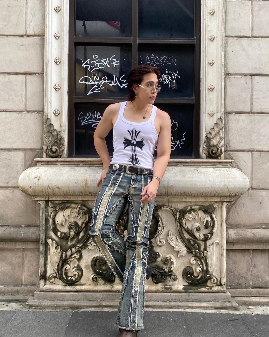 Cross Tank Top