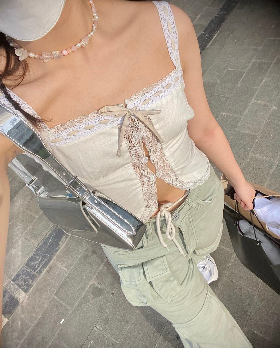 Remi Milkmaid Top