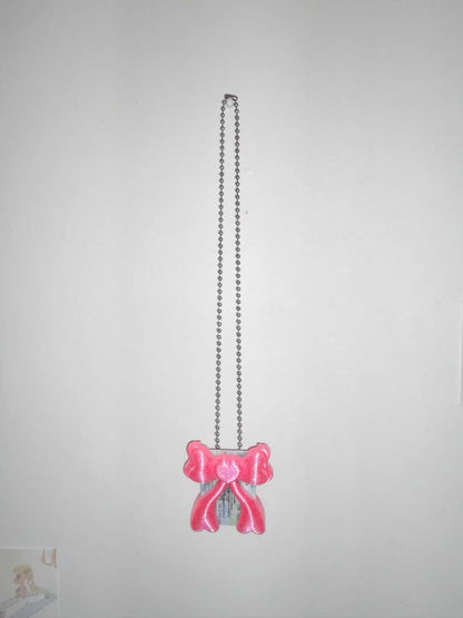Bow Card Holder - Pink