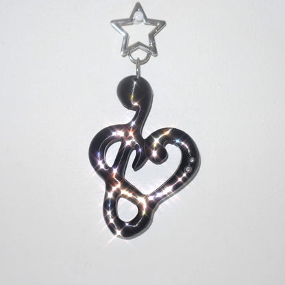 Love-Note Card Holder - Midnight