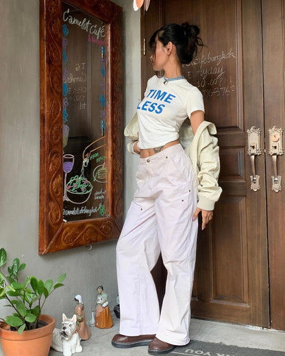 Double Knee Baggy Pants