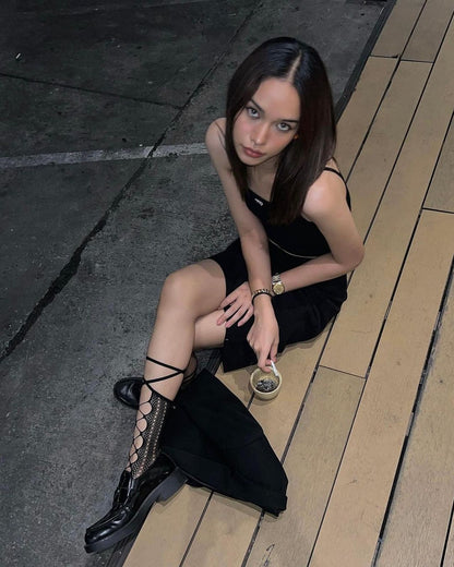 Lace Knee High Socks