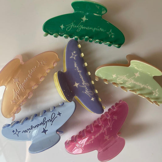 Handwritten Hair Claw