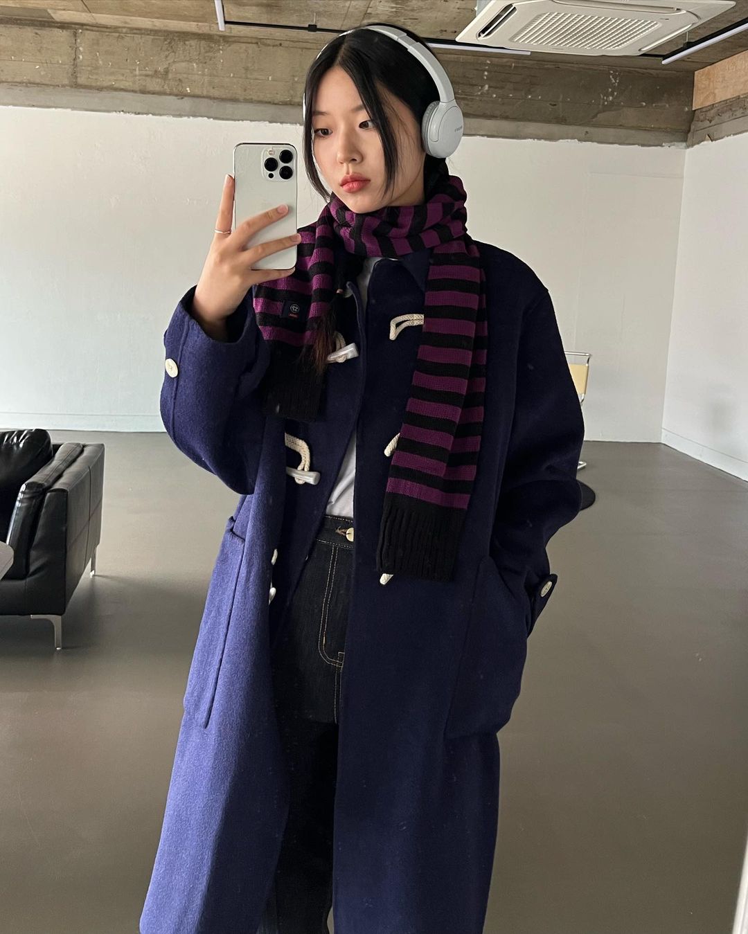 Trendy Stripe Scarf