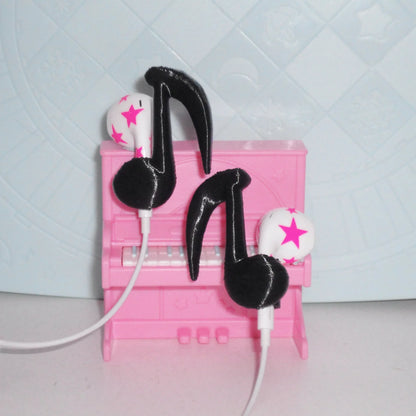 Eighth-Note Earphone Attachment ♪ Midnight