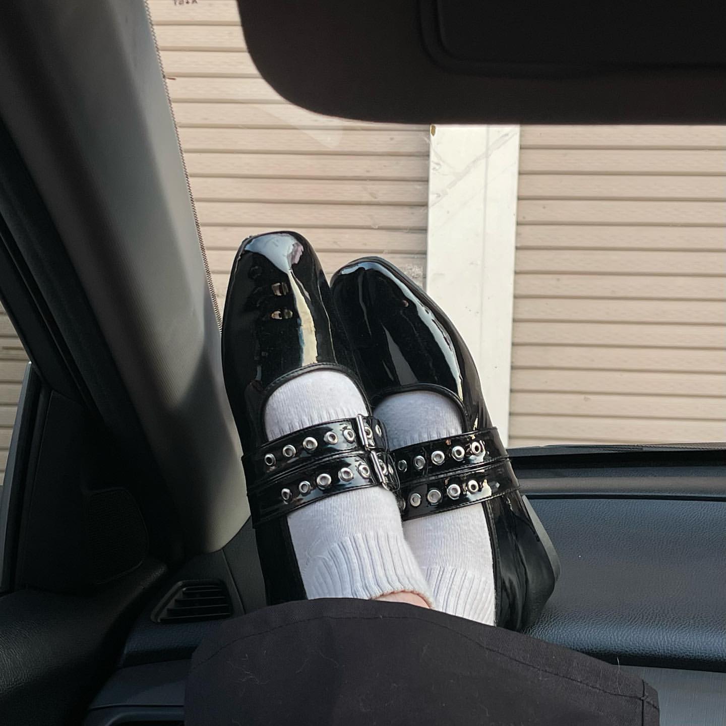 Buckle Ballerina Flats