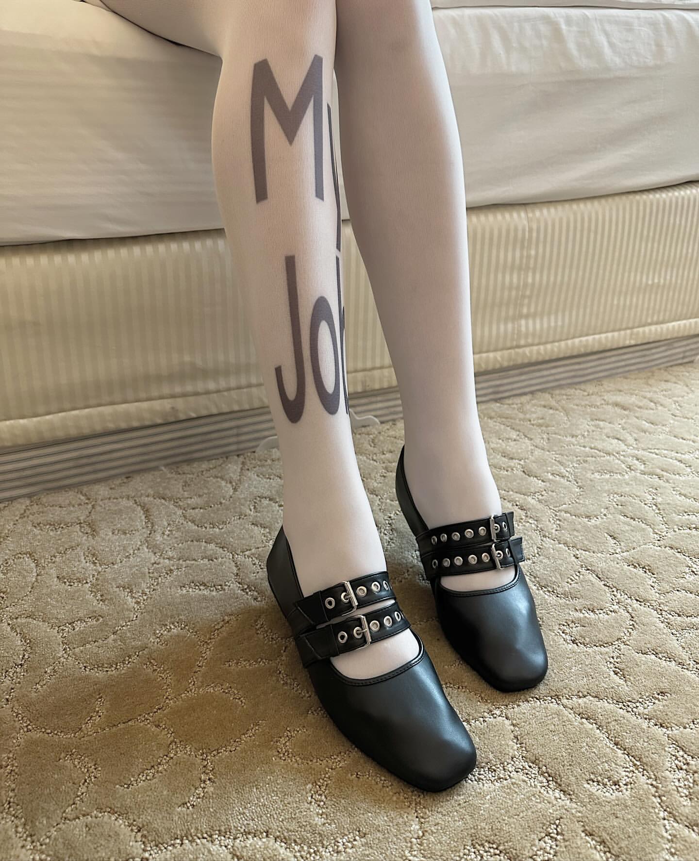 Buckle Ballerina Flats