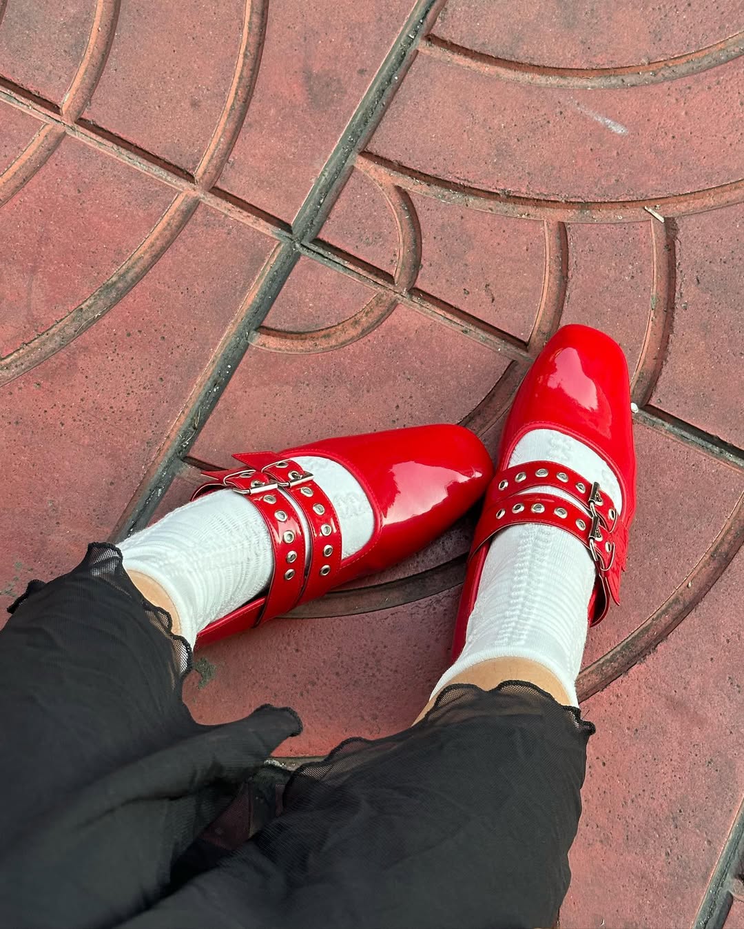 Buckle Ballerina Flats