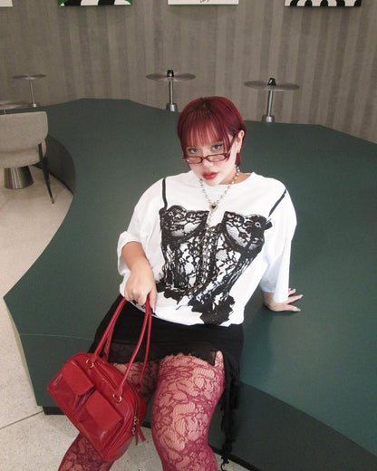 Corset Oversized Tee