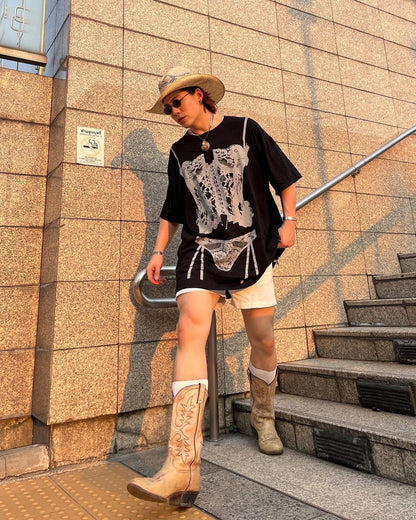 Corset Oversized Tee