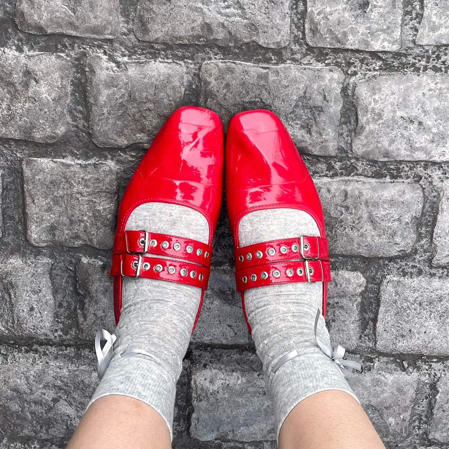 Buckle Ballerina Flats