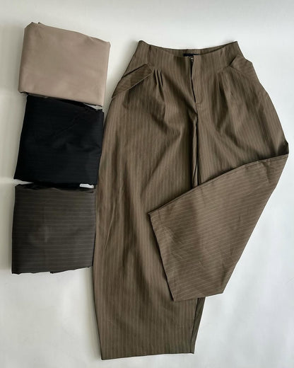 Striped Bubble Pants