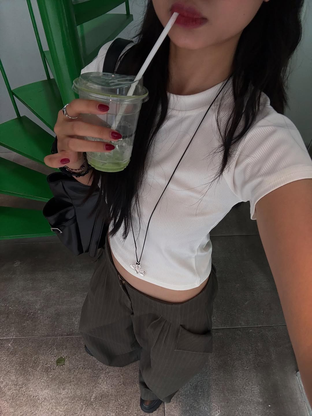 Striped Bubble Pants