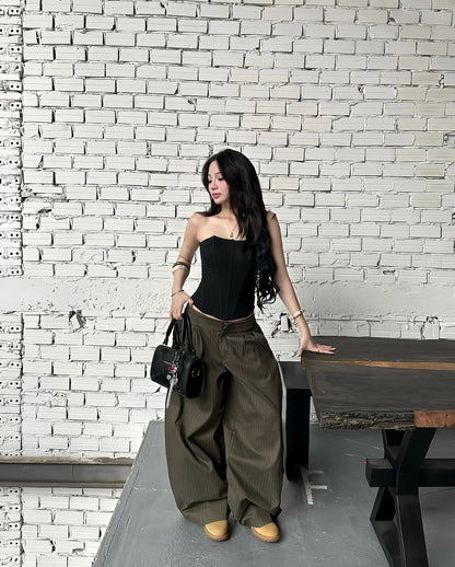 Striped Bubble Pants