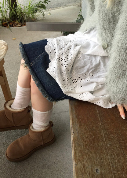 Nostalgic Denim Skirt
