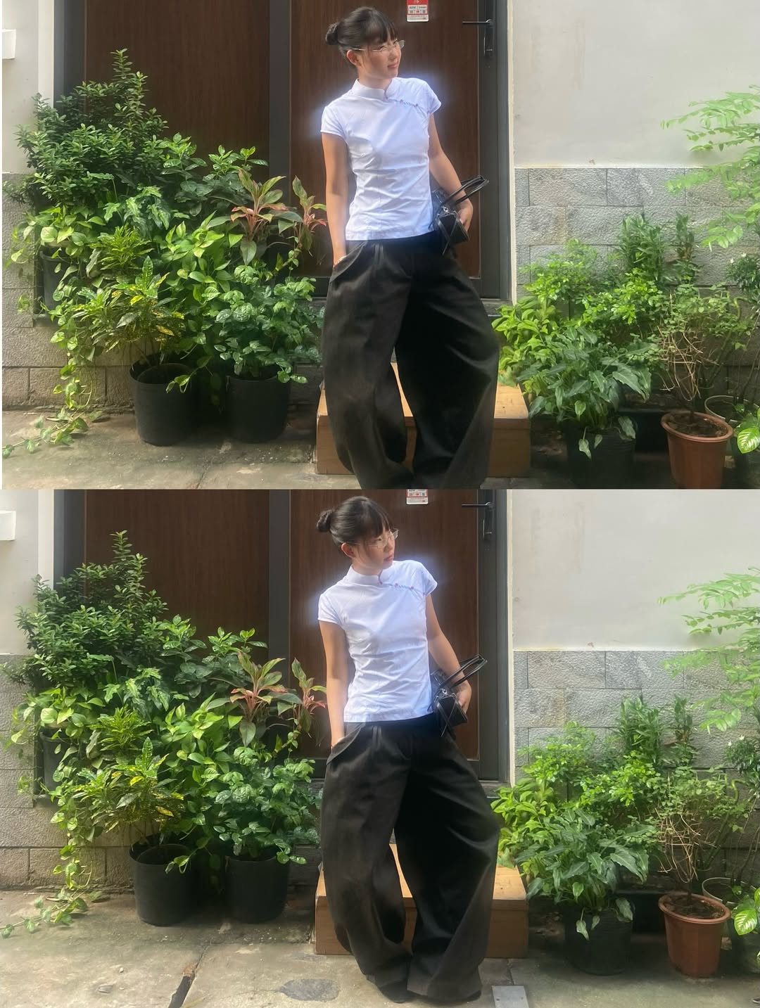 Striped Bubble Pants