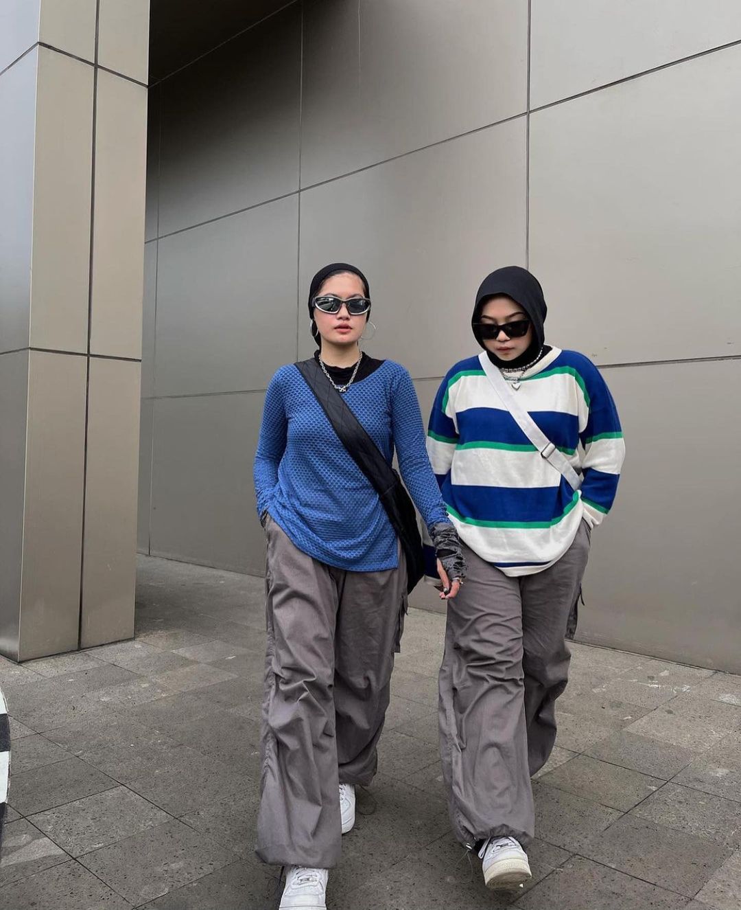 Forest Cargo Balloon Pants