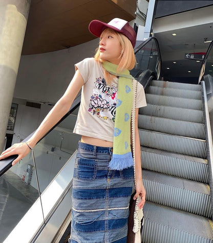 VGH Fringed Scarf